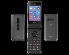 LG Classic 4G VoLTE 8GB Basic Flip Phone for TracFone +GSM Unlocked (L125DL)