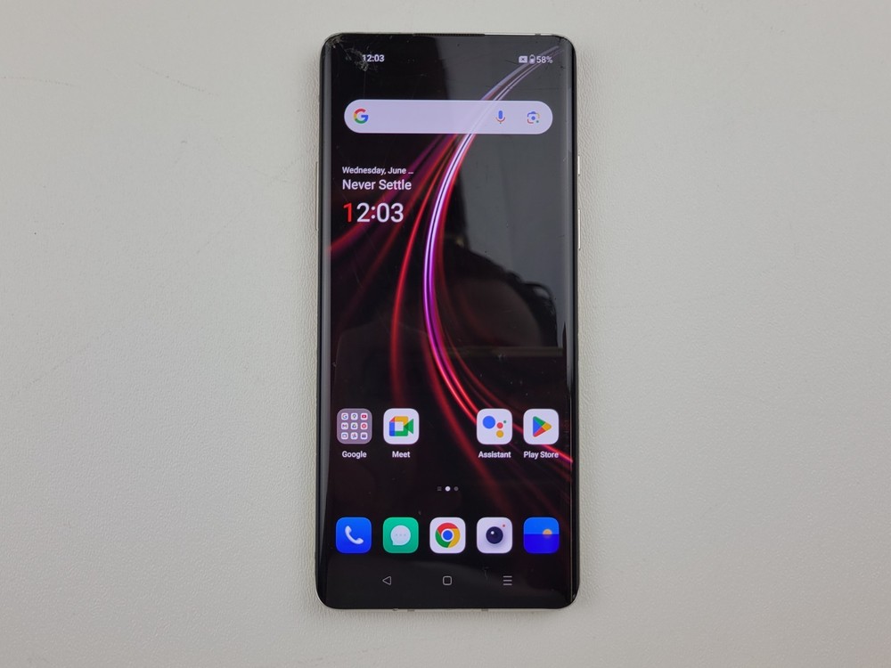 OnePlus 8 (IN2017) 128GB (T-Mobile) Smartphone – CRACKED – Clean IMEI – H7706