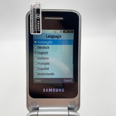 Original Samsung C3520 1.3MP 2.4&Prime; GSM MP3 Bluetooth unlocked flip phone