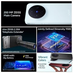 vivo X300 5G Factory Unlocked-GLOBAL 200MP 6.31&Prime; OriginOS-6 « NO TARIFFS IN USA »