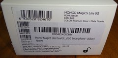 Honor Magic5 Lite 5G Titanium Silver 256GB + 8GB Dual-Sim Unlocked…NEW SEALED