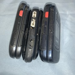 3 Samsung Verizon Flip Cell Phone Lot Parts Used Vintage