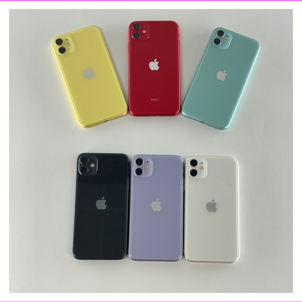 Apple iPhone 11 Unlocked – Yellow/Black, 64GB/128GB, Free Shipping