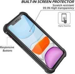 iPhone 11 6.1 inch Case two-layer durable bumper with built-in screen protection