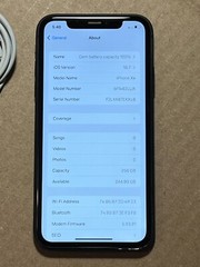Apple iPhone XR 256GB – Black (unlocked) A1984 (CDMA + GSM) Read