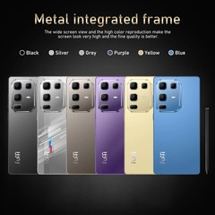 Fuffi-24 Pro,Smartphone Android,6.8 inch, 8GB RAM 256G ROM,Dual SIM,16+32MP Cam