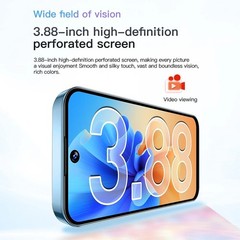 Mini Smartphone 3.88in 2GB RAM 16GB ROM Android10.0 With Facial Recognition Dual