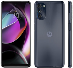 Motorola Moto G 5G (2022) T-Mobile Unlocked 64GB Moonlight Gray B Medium Burn