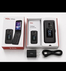 TCL Flip 3 4G LTE 16GB 5MP Basic Flip Phone for « Verizon Prepaid » Only (T435SP)