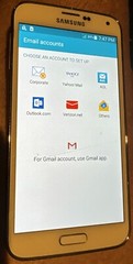 Samsung Galaxy S5 SM-G900V (Verizon) White 16GB Fast Ship Good Used 1 Crack