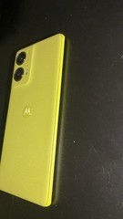 Motorola Green Bar Smartphone with 50MP Dual Rear Camera System