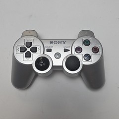 Silver Sony Playstation 3 PS3 Wireless Controller Dualshock Sixaxis Tested
