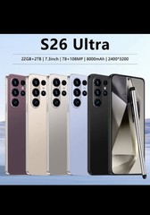 S26 Ultra 2TB 22GB RAM 7.3in 108MP Black Dual SIM microSD Touchscreen