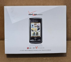 LG enV Touch VX11000 – Black and Silver ( Verizon ) Cellular Phone – 2009