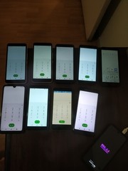 Lot of 10 Mixed Brand VORTEX /coolpad/BLU/NUO and other 16GB Smartphone