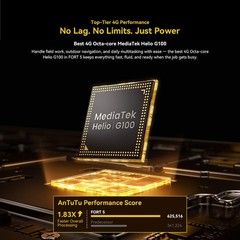 Global Blackview FORT 5 4G Lightweight Rugged Phone Android 16 Mobile Waterproof