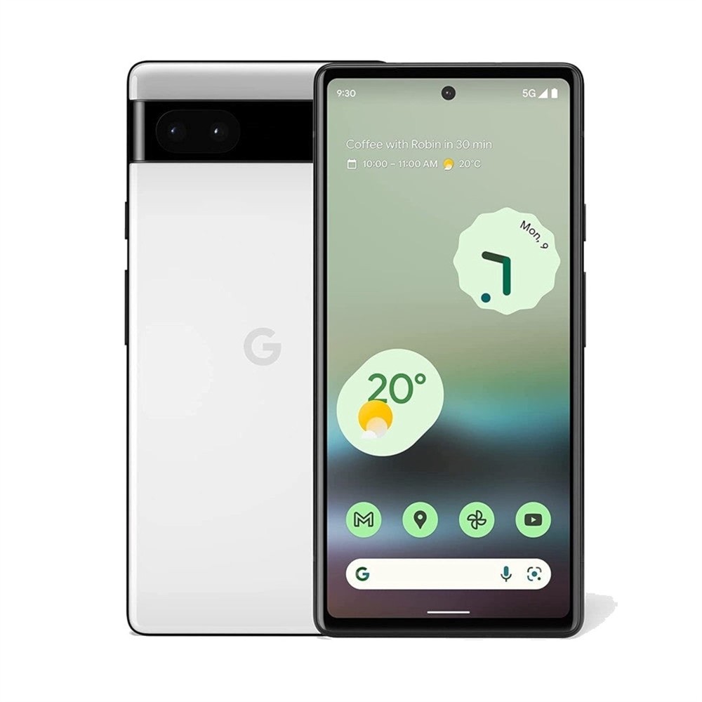 Google Pixel 6a 128GB 6.1&Prime; AT&T, Chalk