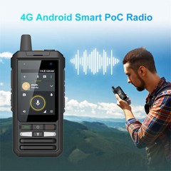 UNIWA F80S Smartphone Real PTT 4G Walkie Talkie Android 10 Bluetooth SOS 1GB+8GB