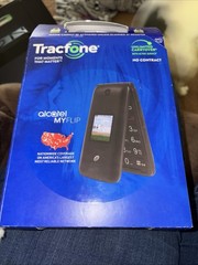 TracFone Alcatel My Flip MyFlip Basic 4G Cell Phone New/Factory Open Box