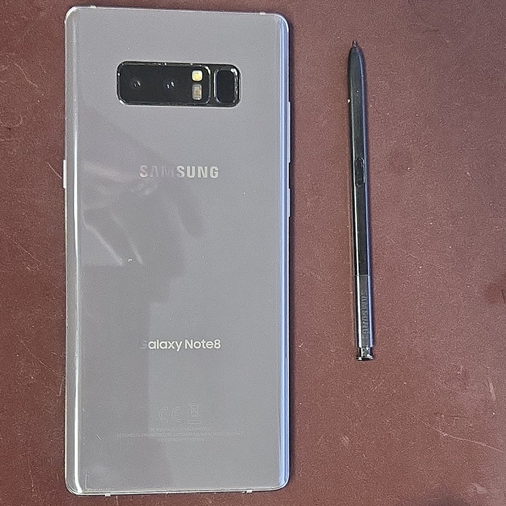 Samsung Galaxy Note8 64GB Orchid Gray T-Mobile. Carrier Locked. Good Connection