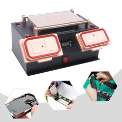 3-in-1 LCD Separator Machine – 300W 40-120°C, 7&Prime; Max, w/Vacuum Pump, US Plug，NEW