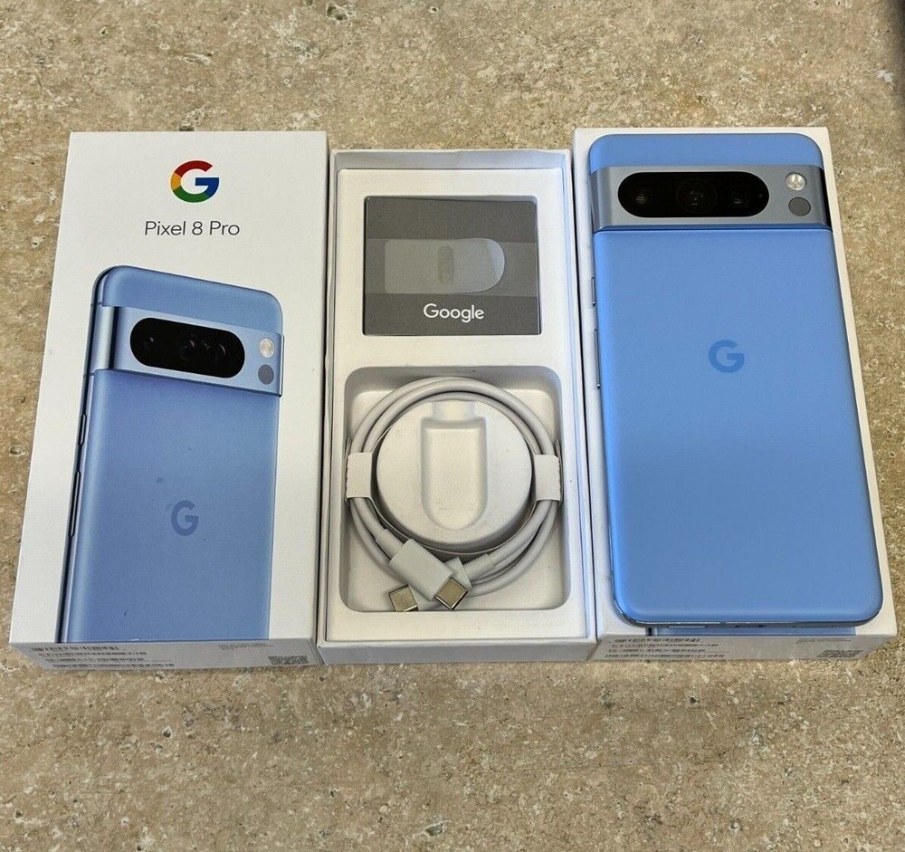 Google Pixel 8 Pro 5G 6.7&Prime; Factory Unlocked Any Carrier, Excellent In-Box