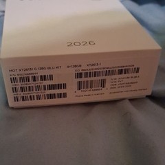 Moto G 5g 2026 128gb Blue Metropcs Locked Brand New With Box