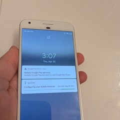 Google Pixel Smartphone 12.3MP White Silver 5in Android Wi-Fi Bluetooth USB