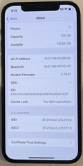 VERY NICE USED BLACK GSM UNLOCKED iPhone 12, 128GB A2172 MGF93LL/A (88% BATTERY)