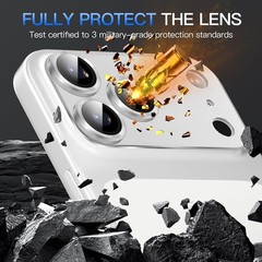 Camera Lens Protector for iPhone 17 Pro Max – Tempered Glass Metal Frame