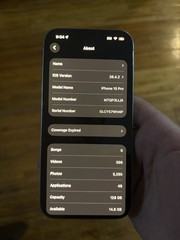 iPhone 15 Pro – Unlocked – 128 GB – Natural Titanium – Excellent Condition