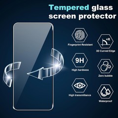 3 Pack Tempered Glass Film + 3 Pack Camera Lens Protector for OnePlus 13R