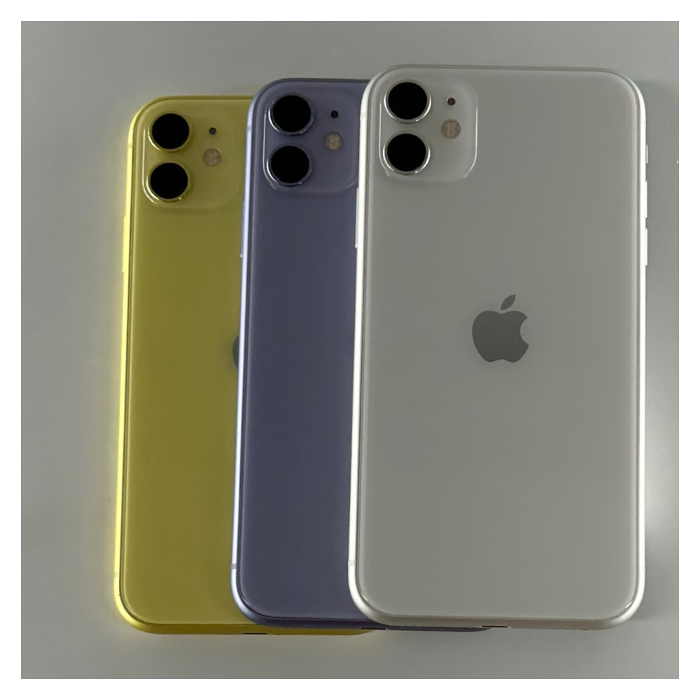 Apple iPhone 11 (64GB, 128GB) White Yellow Purple – Unlocked Good 6.1&Prime; Screen
