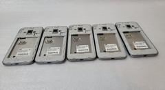lot of 5x Samsung Galaxy J1 SM-J120W Black CA. READ!