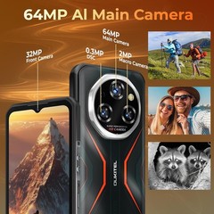 OUKITEL WP55S Rugged Phone 24GB+256GB 11000mAh 64MP Android 15 NFC 4G 6.68&Prime; FHD+
