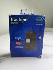 Alcatel MyFlip A405DL Tracfone Prepaid Flip Phone – Black
