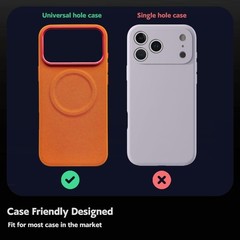 iPhone 17 Pro Camera Protector (2 Pack), Aluminum Alloy Metal Matte Case Tempere