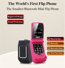 Unlocked J9 Mini Filp Dialer Cellphone GSM Mobile Card Phones FM Radio BT 3.0
