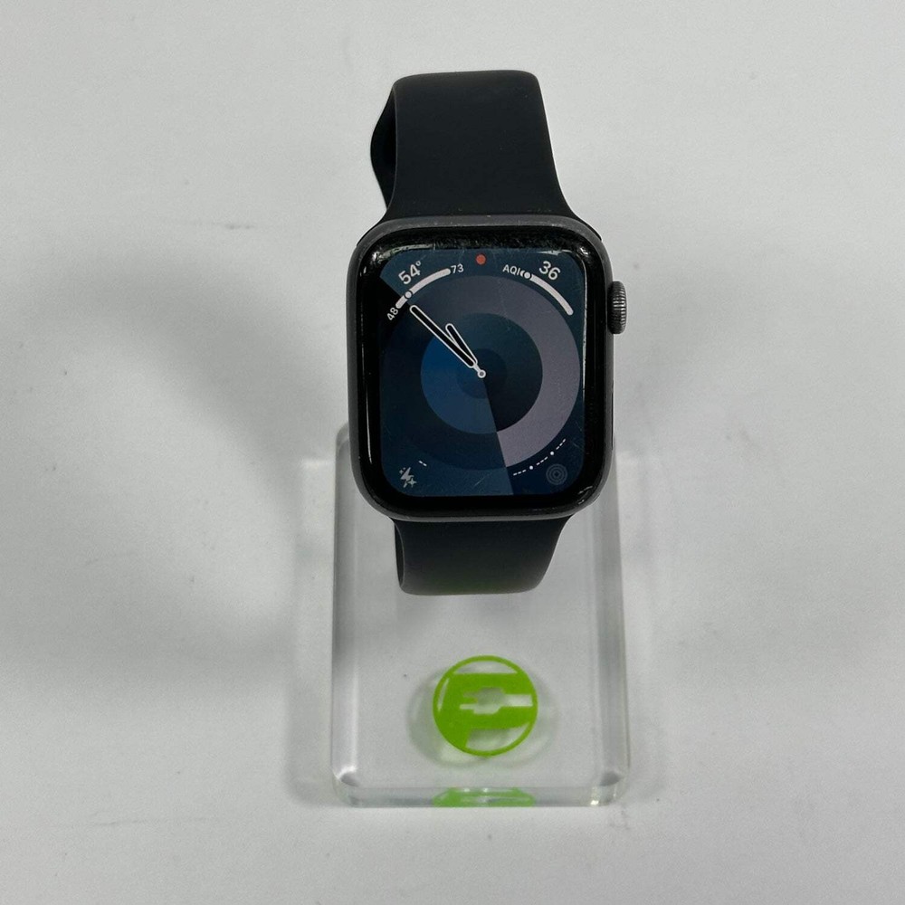Broken GPS Only Apple Watch Series 4 44MM Aluminum Black A1976 Bad Battery