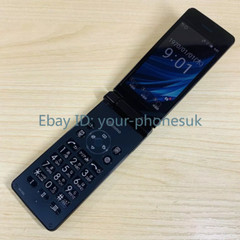 SHARP AQUOS KEITAI 2 SH02L 8GB Factory Unlocked Flip Phone 3.4 FROM JAPAN
