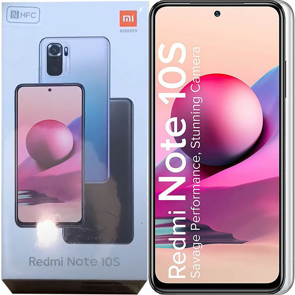 BNIB Xiaomi Redmi Note 10s Dual SIM 64GB + 6GB White Unlocked 4G/LTE GSM