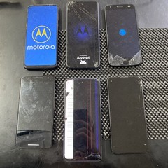 Lot Of 6 Motorola Moto G Power 5G 2025 / Z2 Force / Droid For Parts Only – C26