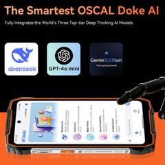 Unlocked OSAL PILOT 3 5G 4G AI Rugged Smartphone Android 15 Mobile Outdoor IP68