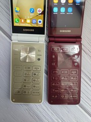 A++ Samsung Galaxy Folder2 G1600 G1650 G160N Unlocked 4G Andorid 16G Flip Phone
