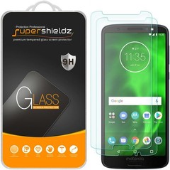 2PCS Tempered Glass Screen Protector for Motorola Moto G6 Anti Scratch Bubble Fr
