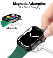 NEW – Set of 2 Magnetic Charging Cables for IWatch, White-3&rsquo;2&Prime; long, USB C port