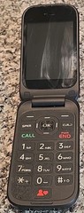IRIS EASY FLIP, SH3320, 4G-LTE, E-Sim, Consumer Cellular, Prepaid, Senior, Big