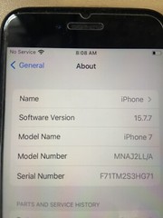 Apple iPhone 7 – 128GB – Black (Verizon) A1660 (CDMA + GSM)