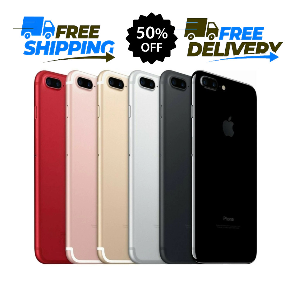iPhone 7 Plus – Unlocked 32GB/128GB – Rose Gold, Black, Jet Black