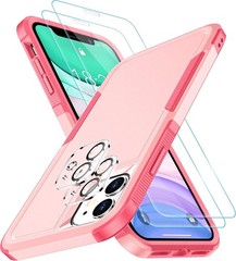 Shockproof for iPhone 11 Case, 10 FT Military Grade Drop Protection, Light Pink